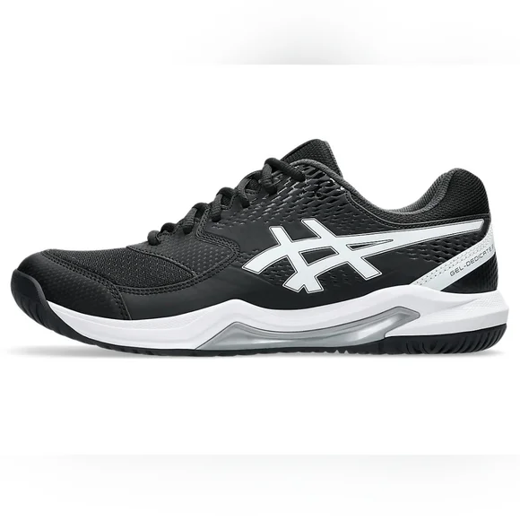 ASICS GEL DEDICATE 8PICKLEBALL OR ANY HARD COURTMENCOLOR BLACK-WHITE